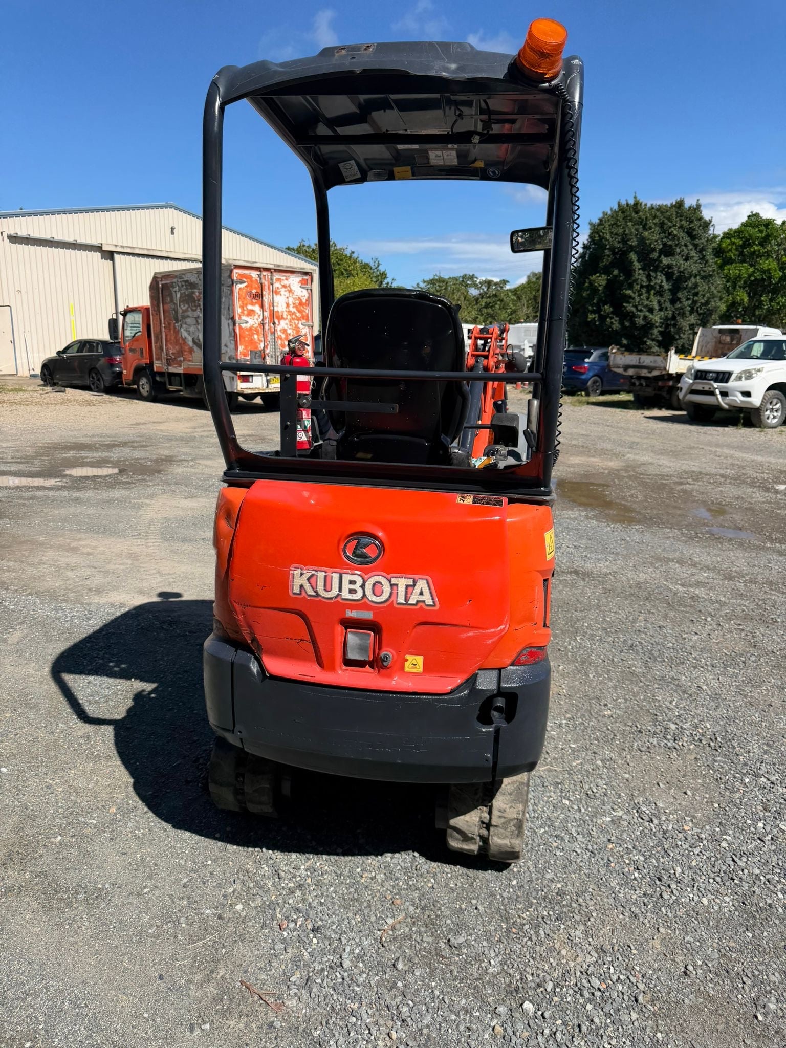 Kubota KX018-4 Mini Excavator For Sale Queensland Australia – 1.8T Digger 2100hrs