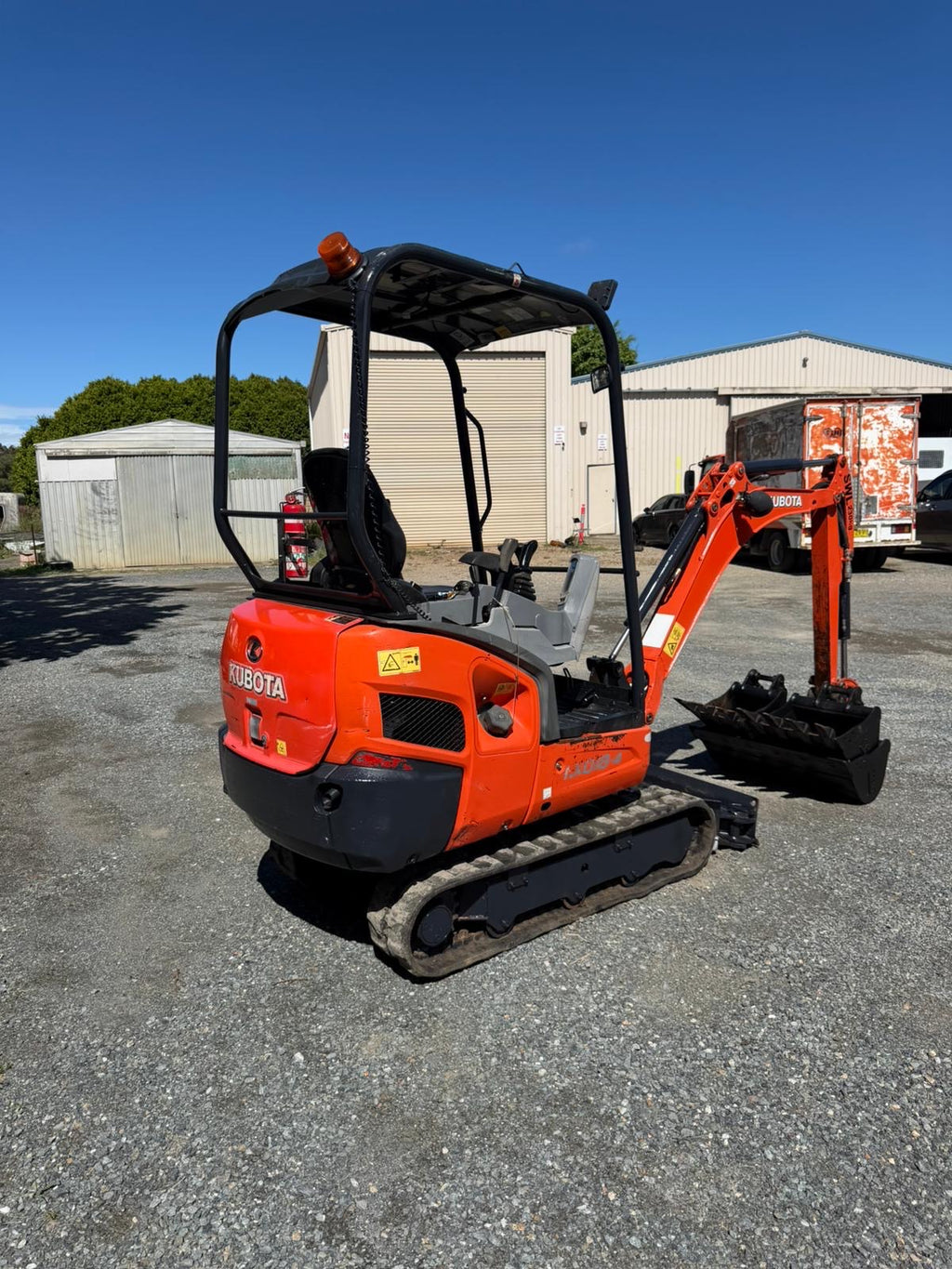 Kubota KX018-4 Mini Excavator For Sale Queensland Australia – 1.8T Digger 2100hrs