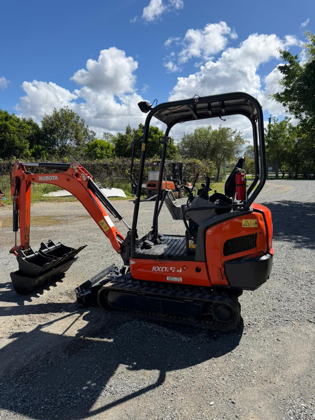 Kubota KX018-4 Mini Excavator For Sale Queensland Australia – 1.8T Digger 2100hrs
