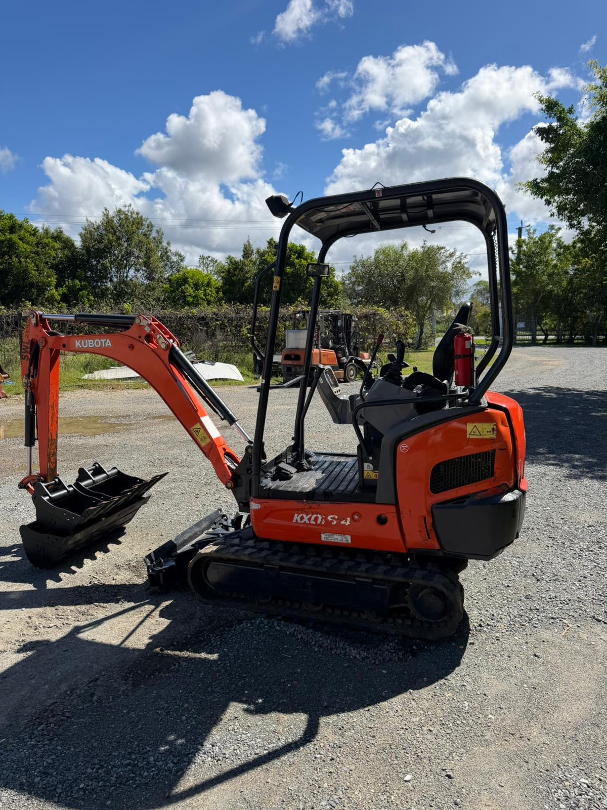 Kubota KX018-4 Mini Excavator For Sale Queensland Australia – 1.8T Digger 2100hrs