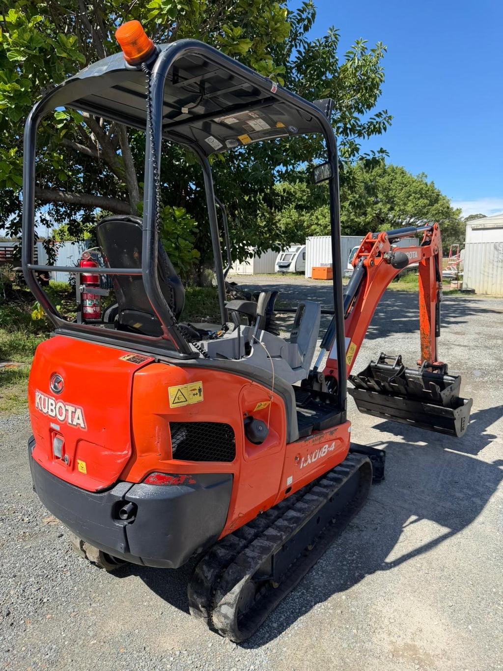 Kubota KX018-4 Mini Excavator For Sale Queensland Australia – 1.8T Digger 2100hrs
