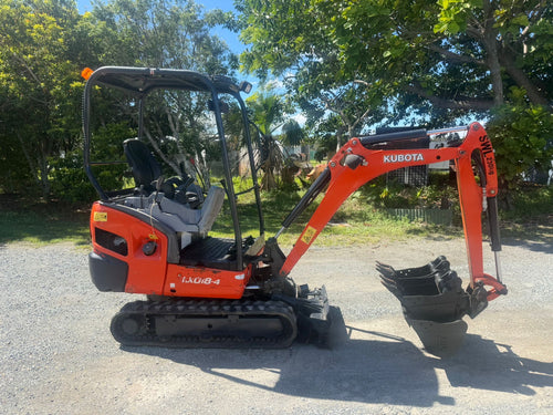 Kubota KX018-4 Mini Excavator For Sale Queensland Australia – 1.8T Digger 2100hrs