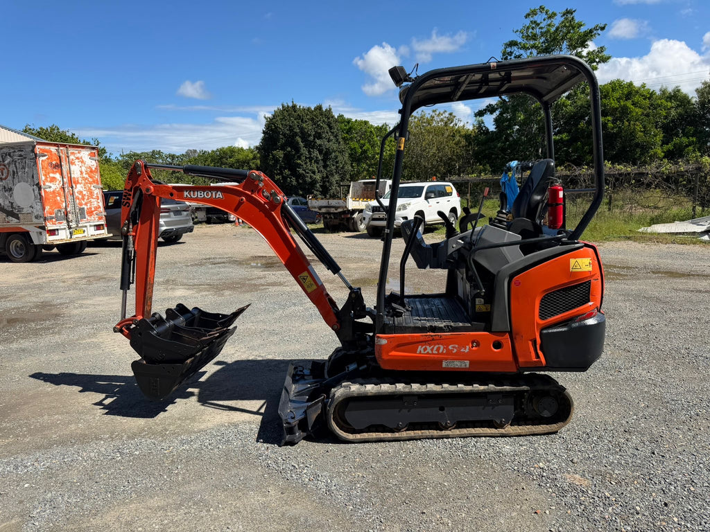 Kubota KX018-4 Mini Excavator For Sale Queensland Australia – 1.8T Digger 2100hrs