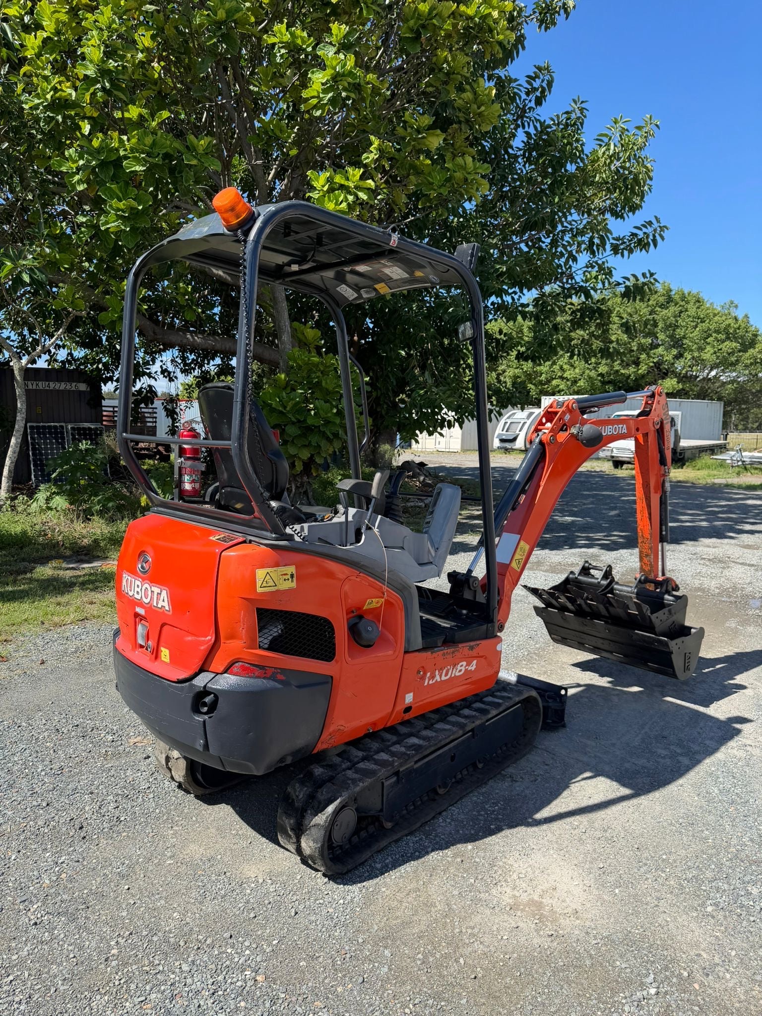 Kubota KX018-4 Mini Excavator For Sale Queensland Australia – 1.8T Digger 2100hrs